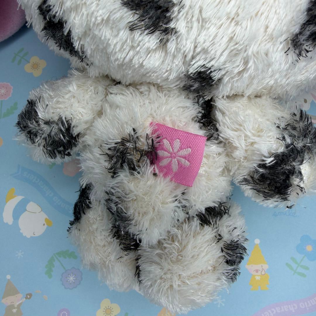 激レア　シュガーバニーズぬいぐるみ ぶちうさ　アイスクリーム刺繍