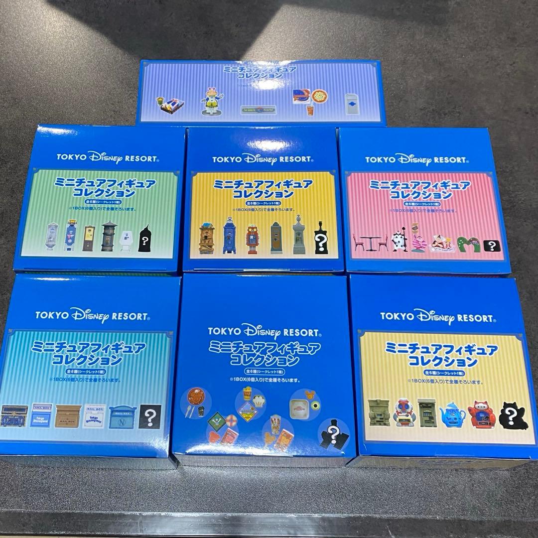 ディズニーリゾート　ミニチュアフィギュアコレクション　まとめ売り①