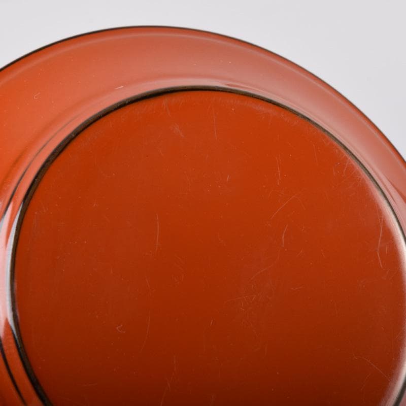 茶道具　根来塗　香合　蓋物　C　7331