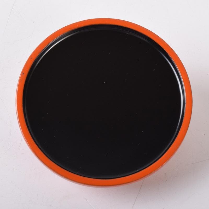 茶道具　根来塗　香合　蓋物　C　7331