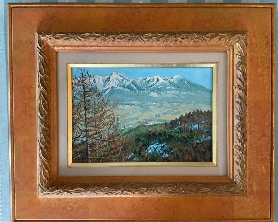 向山遼一作、　八ヶ岳　(はるがみねより)