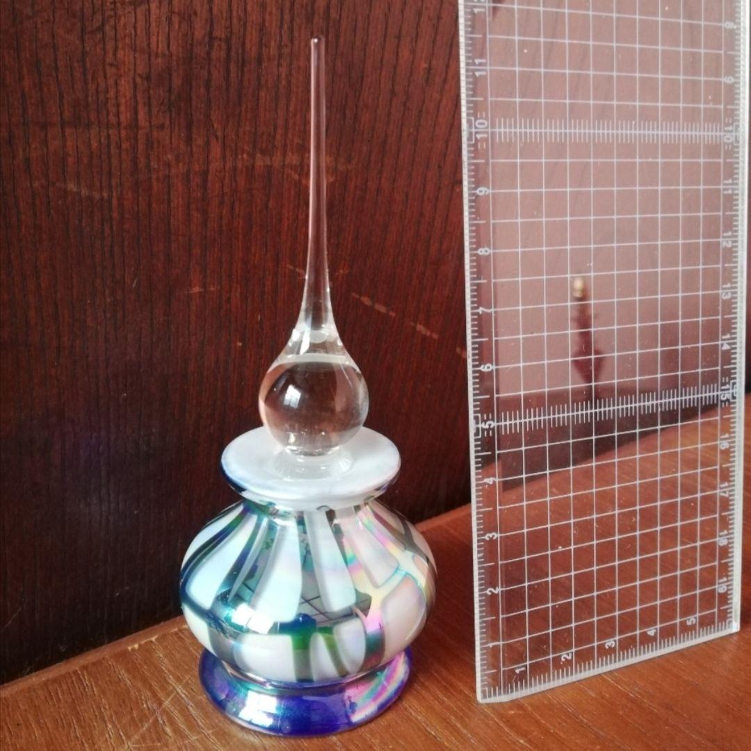 作家物吹きガラスの香水瓶 パフュームボトル