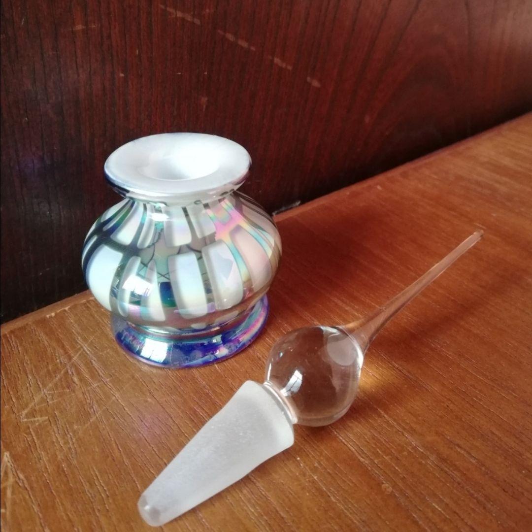 作家物吹きガラスの香水瓶 パフュームボトル