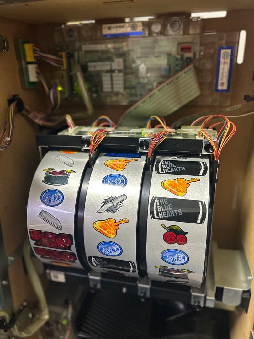 【希少】ザ・ブルーハーツ　パチスロ　実機　不要機　スロット　銀座