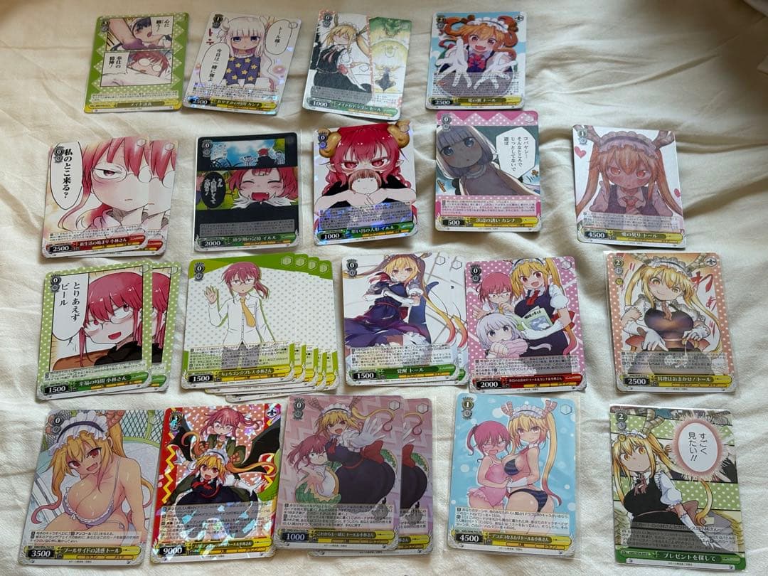 ヴァイスシュヴァルツ 小林さんちのメイドラゴン デッキ トール スリーブ カンナ