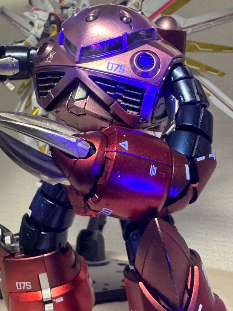 RG MS-06F シャア専用ズゴック塗装済み完成品