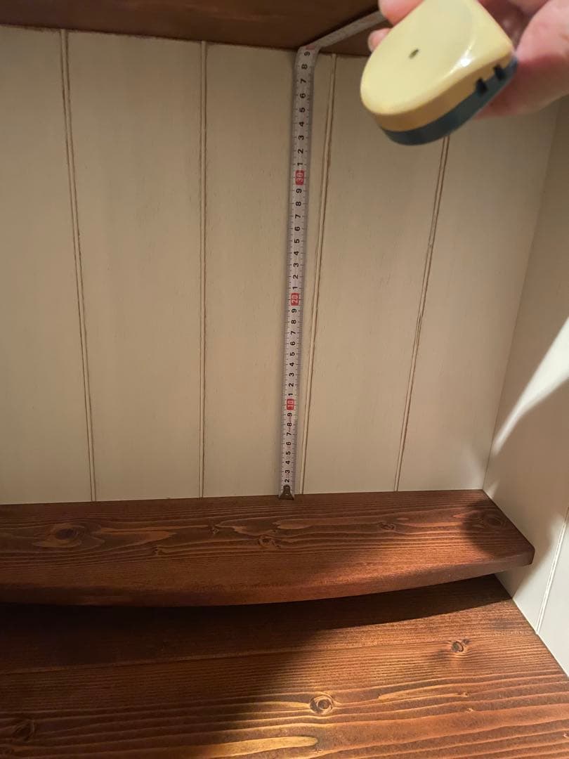 ハンドメイド　飾り棚　アンティーク風　おままごと　シャビー