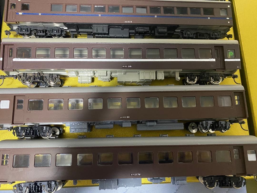 [最終価格] ジャンク品　中村精密　HOゲージ　客車　10両
