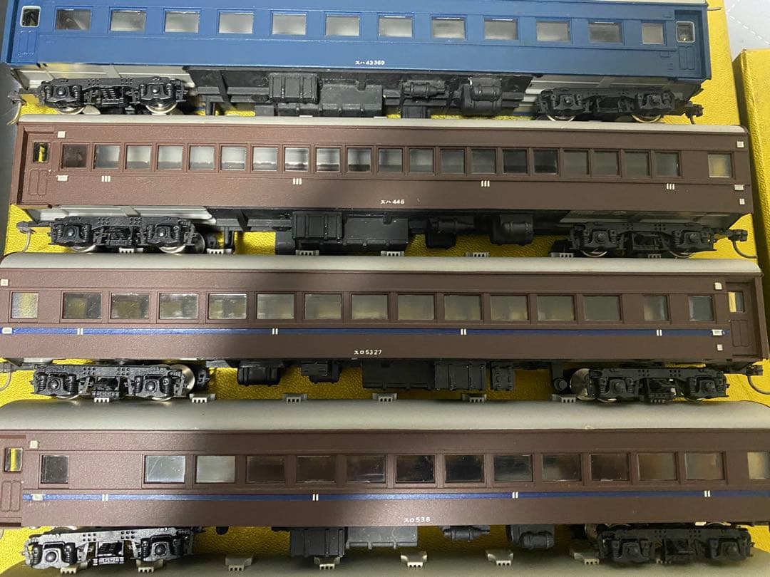 [最終価格] ジャンク品　中村精密　HOゲージ　客車　10両