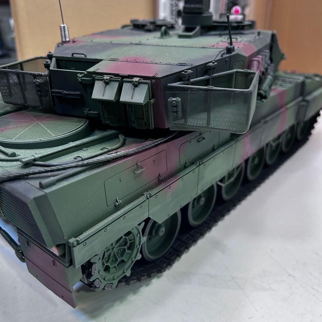 6975 タミヤ 1/16 レオパルト2A6 フルオペレーション ラジコン