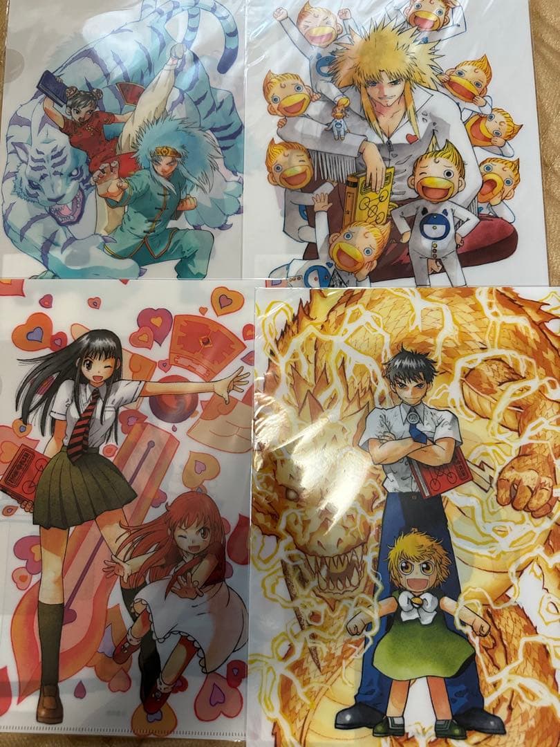 ガッシュ　クリアファイル