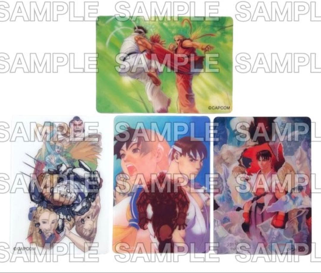 ストリートファイターZERO3 アートカード 全20種(4枚×5種) ゼロ3