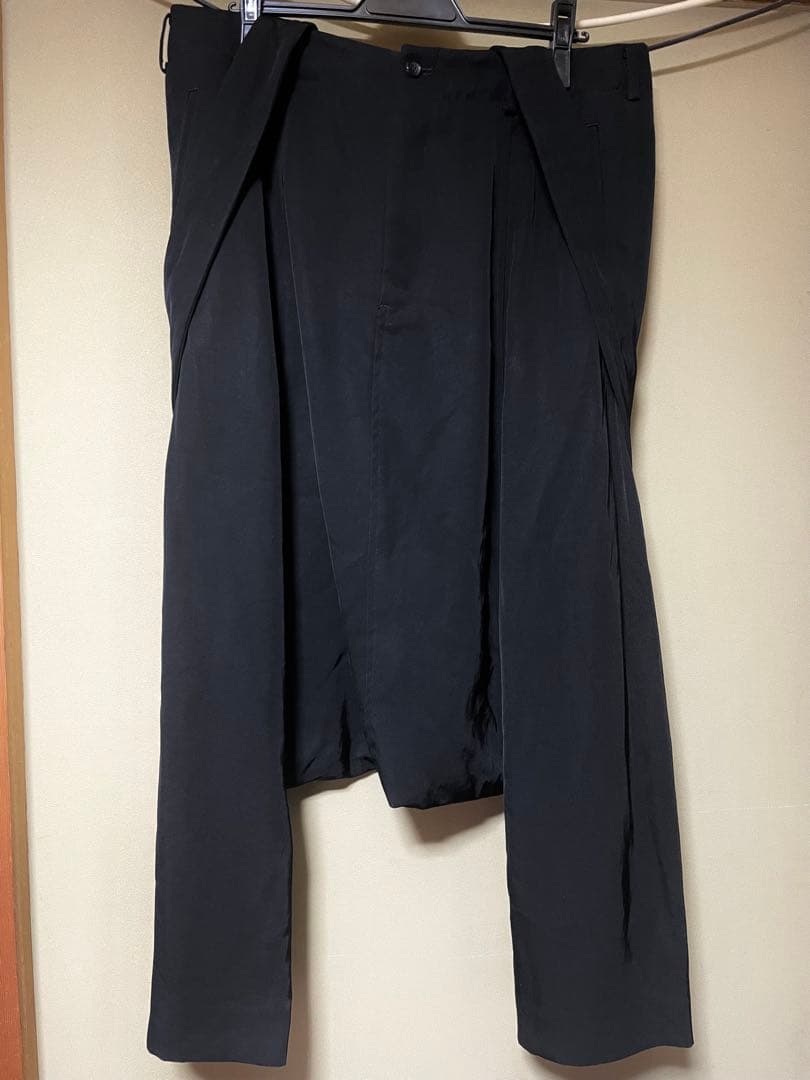 BLACK COMME des GARCONS 22SS 吊りサルエルパンツ