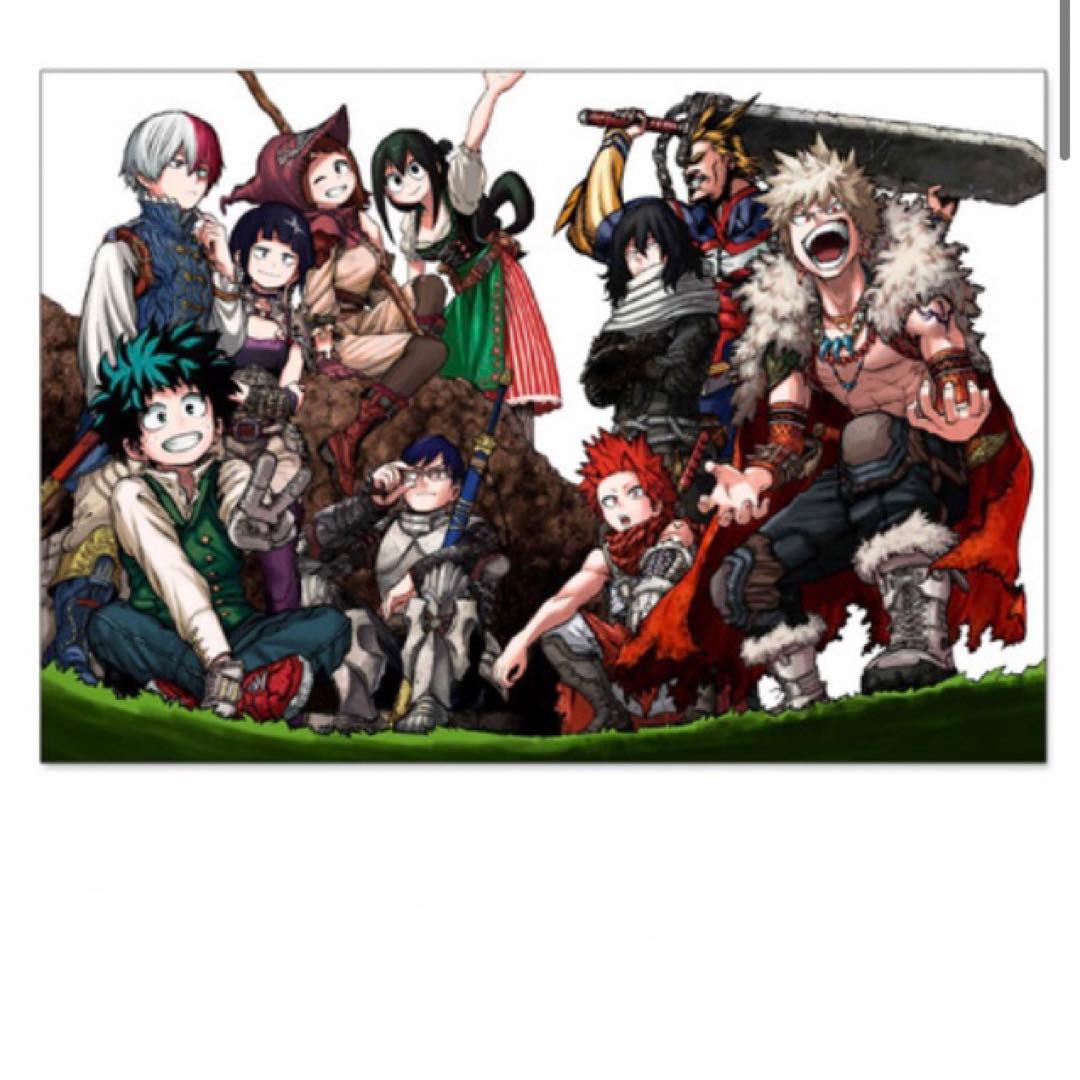 僕のヒーローアカデミア　高級複製原画　複製原画　十傑　ヒロアカ　爆豪　緑谷