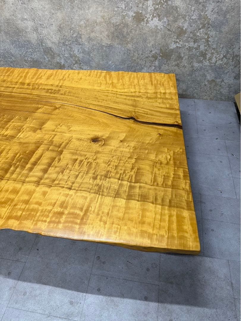 【深谷木工】天然木 一枚板テーブル アンティーク ヴィンテージ インテリア