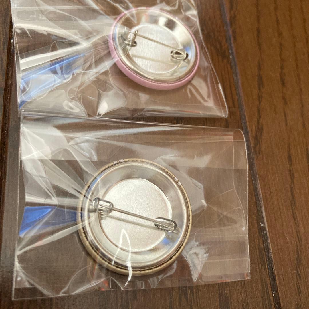 ピノキオピー 人間の集まり アイマイナ 缶バッジ 2種類セット