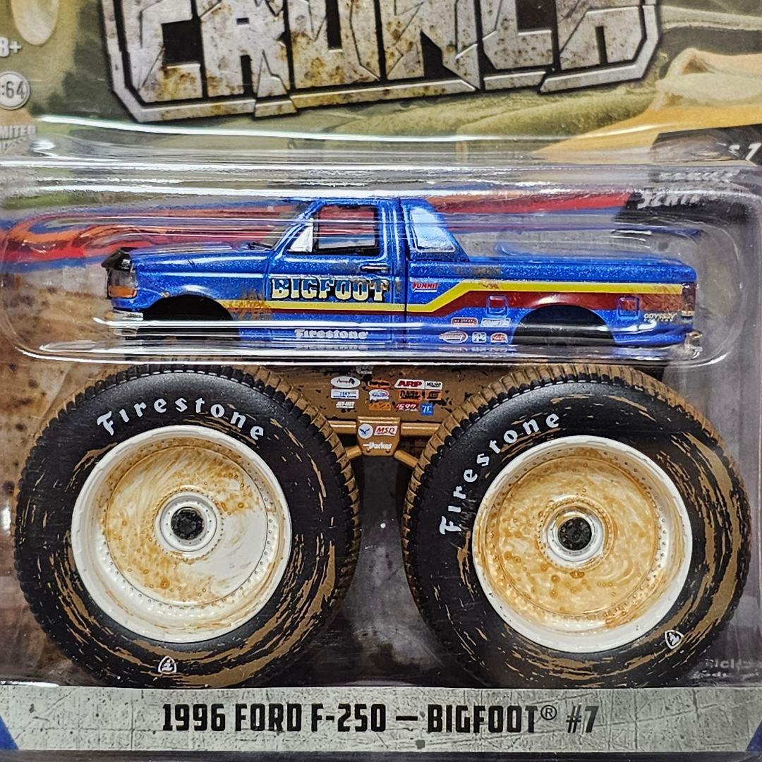 ②グリーンライト　ビッグフット　ギネスに認定されたモンスタートラック　　1/64