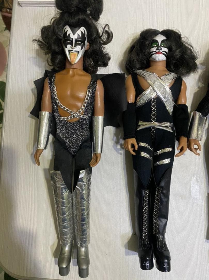 KISS・フィギュア MEGO社　ドール　4体セット+１体