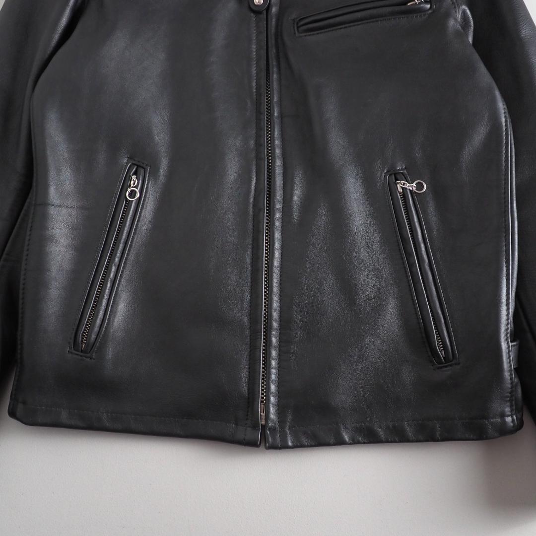 Schott　103US　36　シングルライダース　ブラック　美品