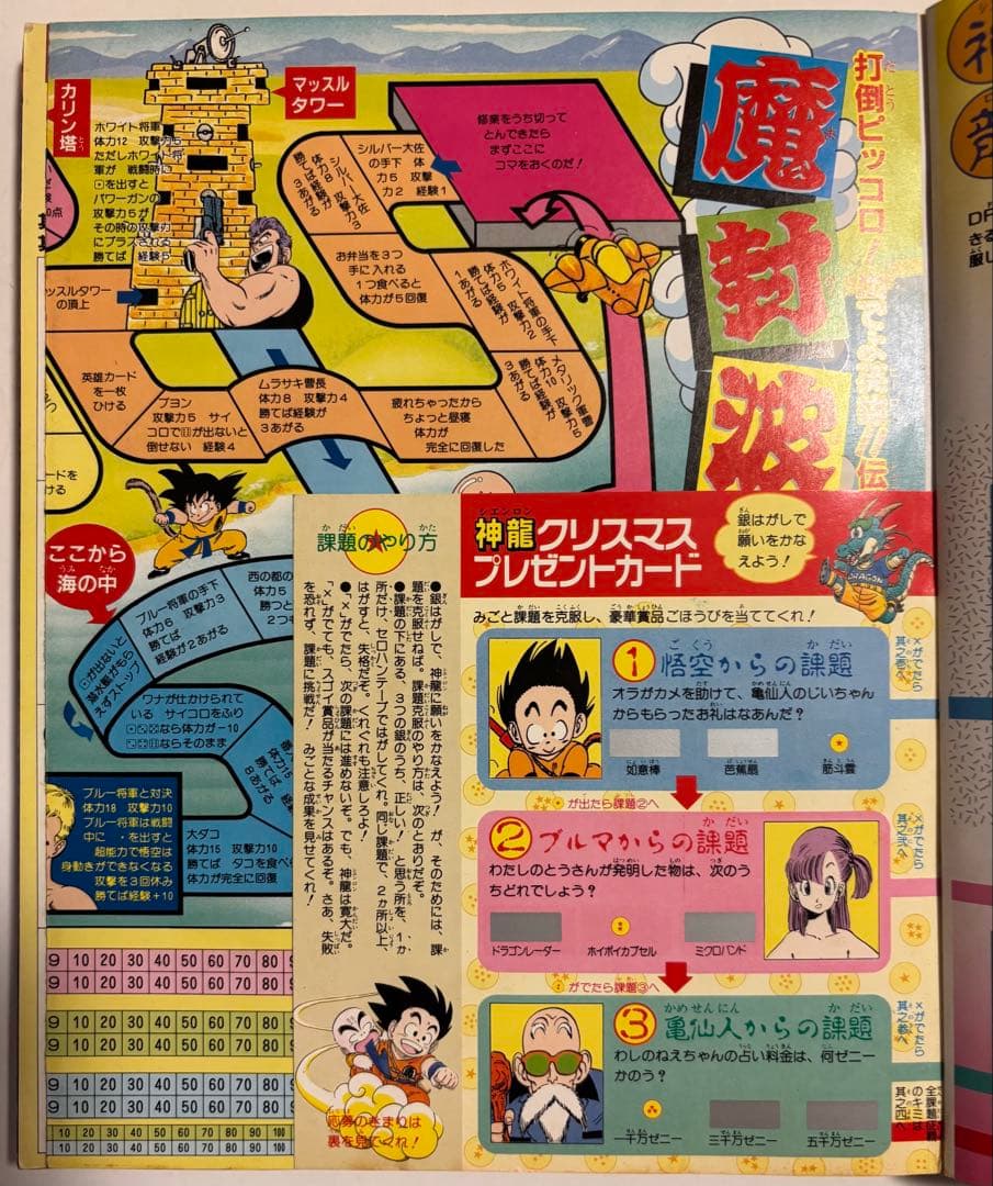 ドラゴンボール冒険SPECIAL 1987年12月号 週刊少年ジャンプ特別編集