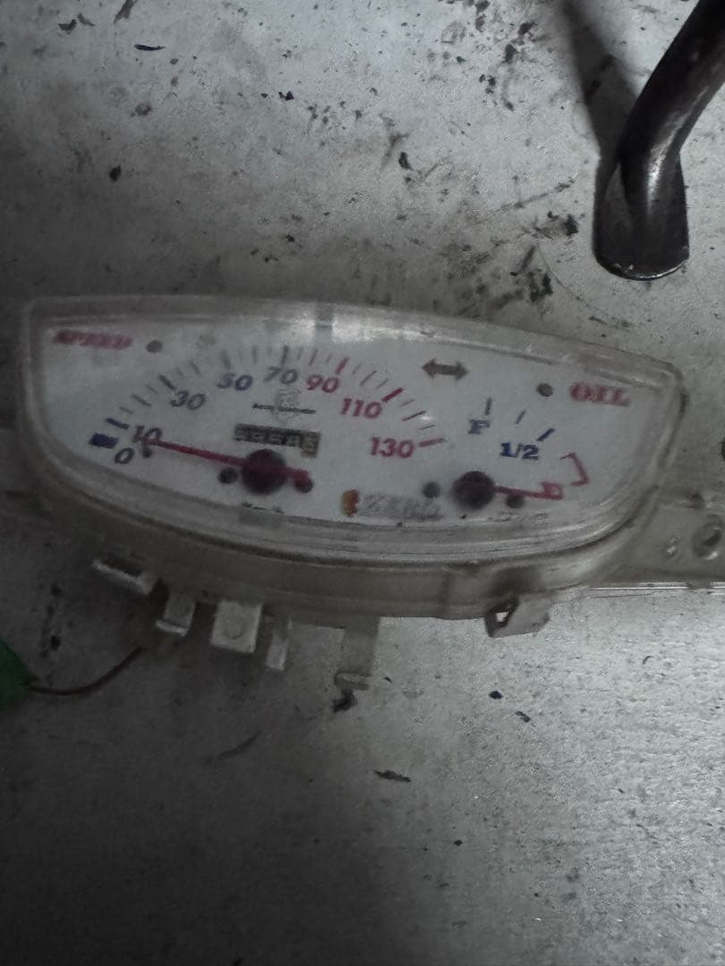 ディオ　レーシング零　メーター