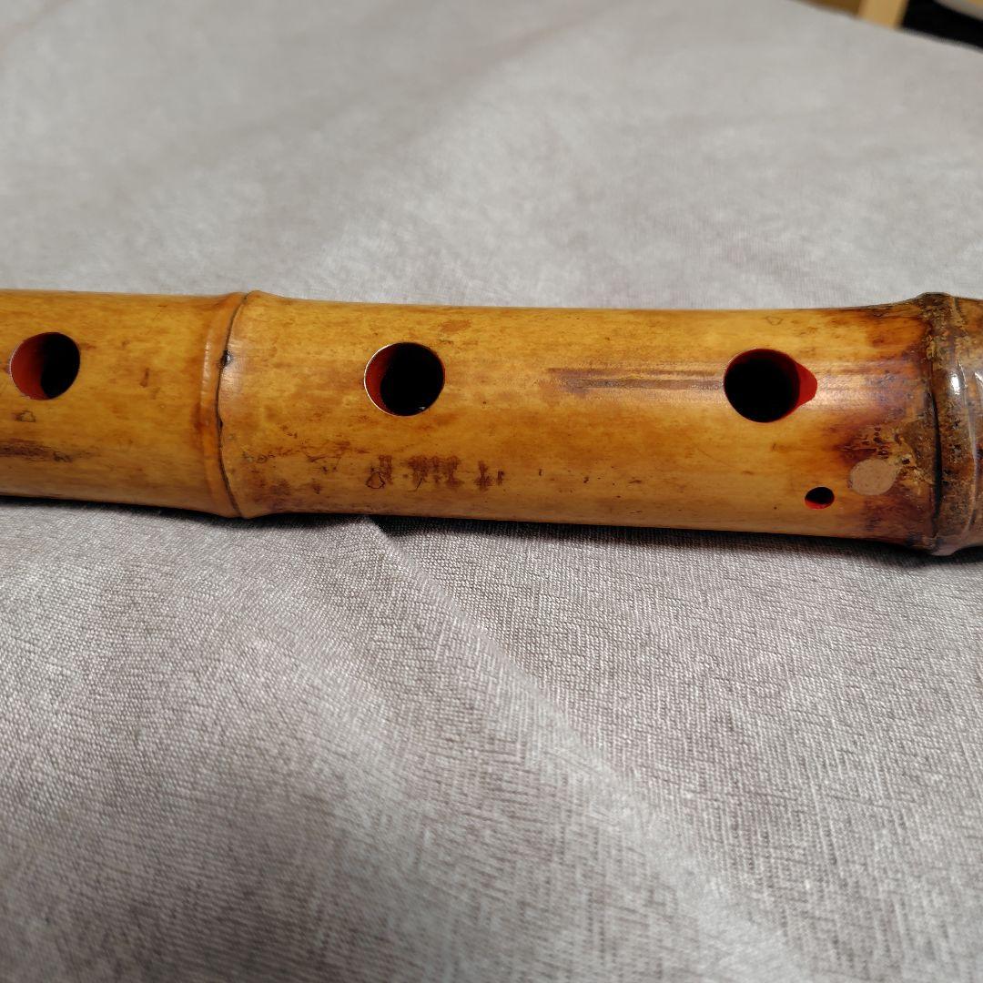 １尺８寸 ７孔尺八を吹いてみませんか？気に入らなければ返品可　真山銘（永廣真山）