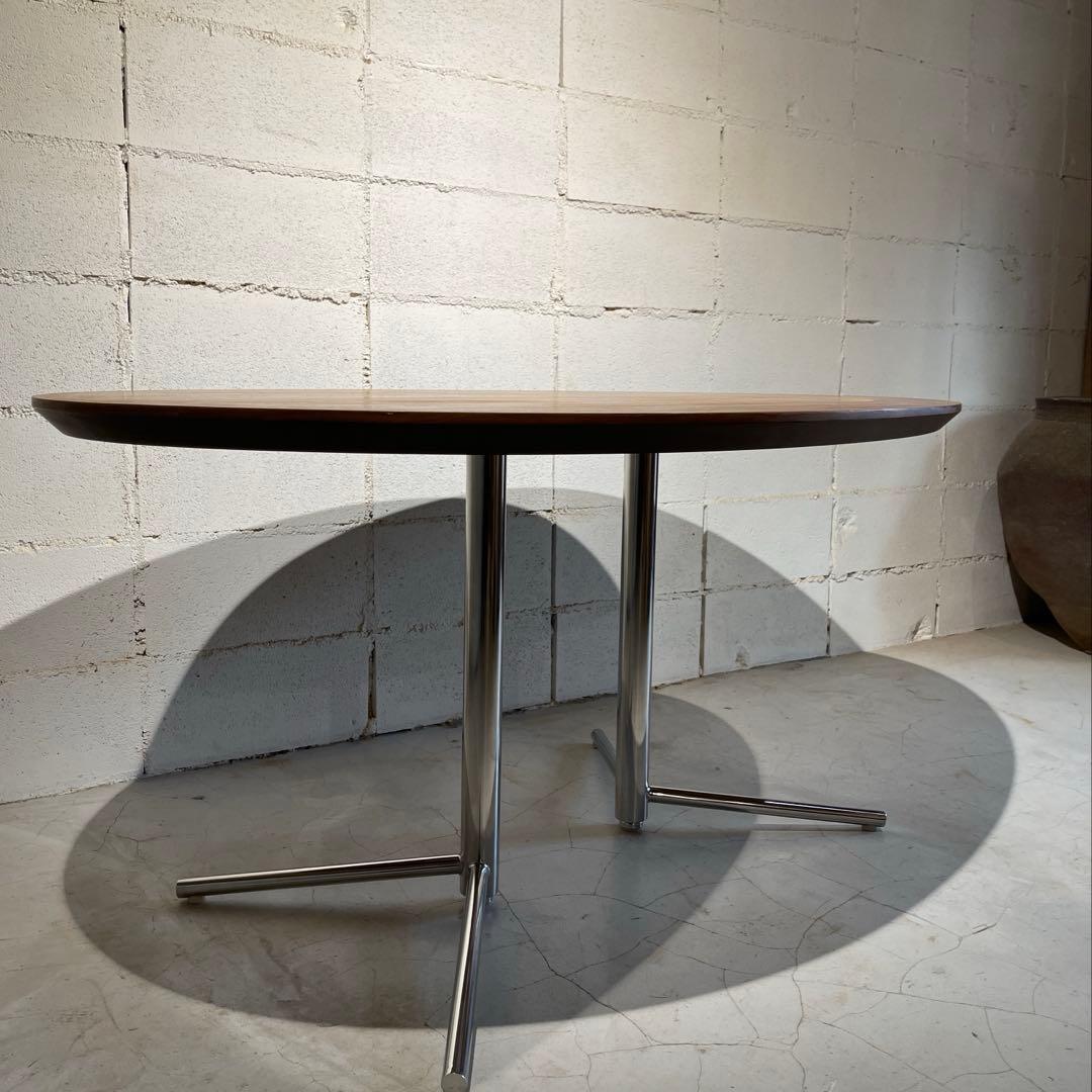 ACTUS アクタス　OWN-S ビッグサイドテーブル　ウォールナット　スチール