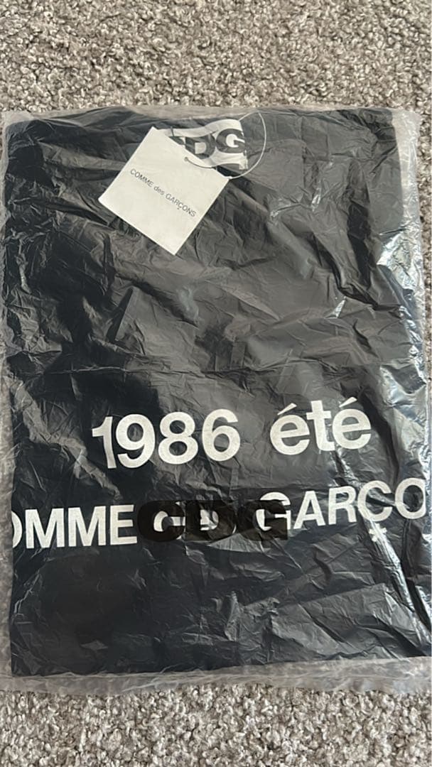 希少T-SHIRT 1986 COMME des GARCONS Sサイズ