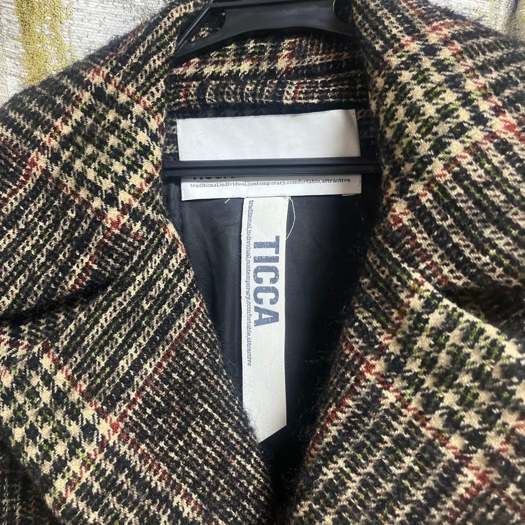 TICCA ティッカ　チェック　テントコート