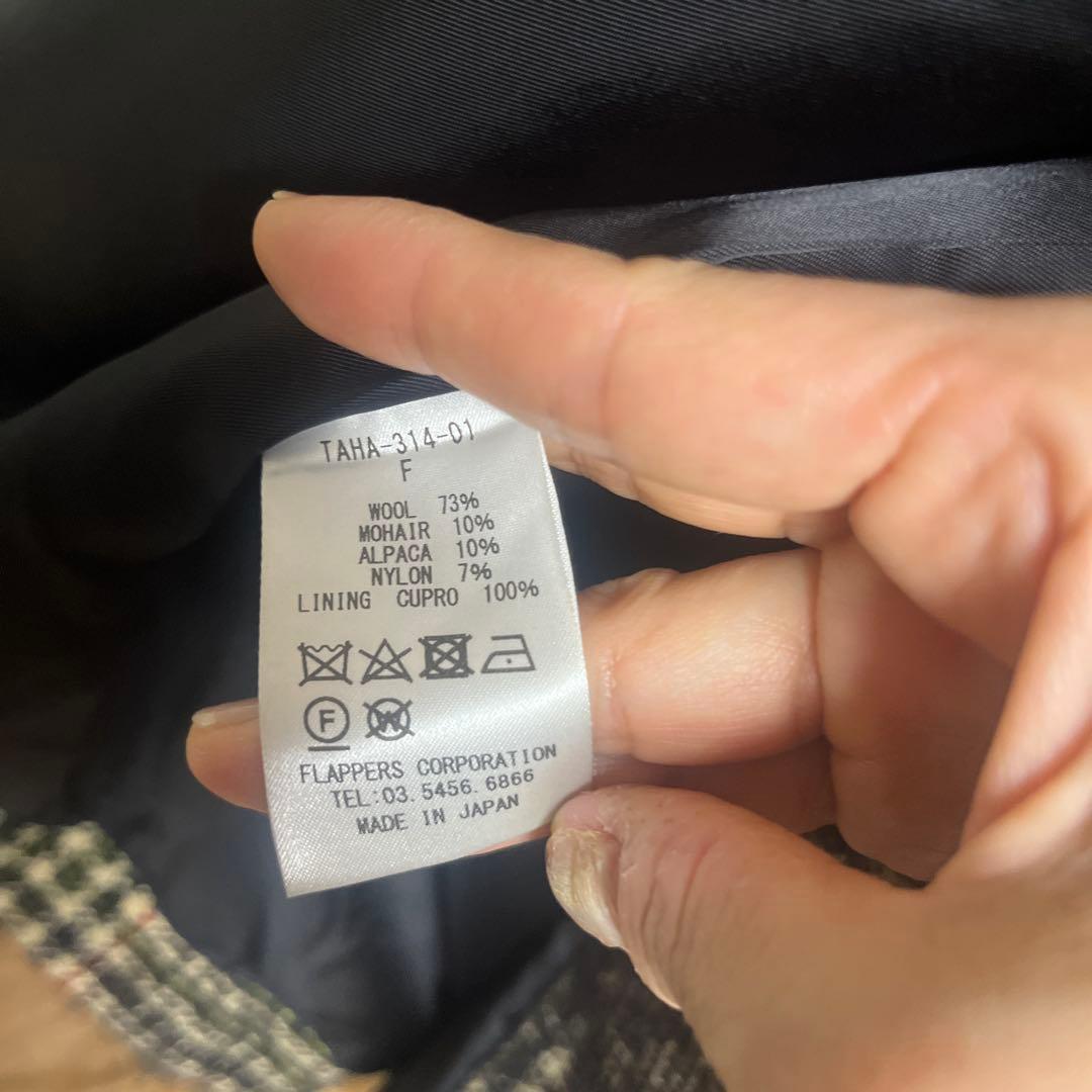 TICCA ティッカ　チェック　テントコート