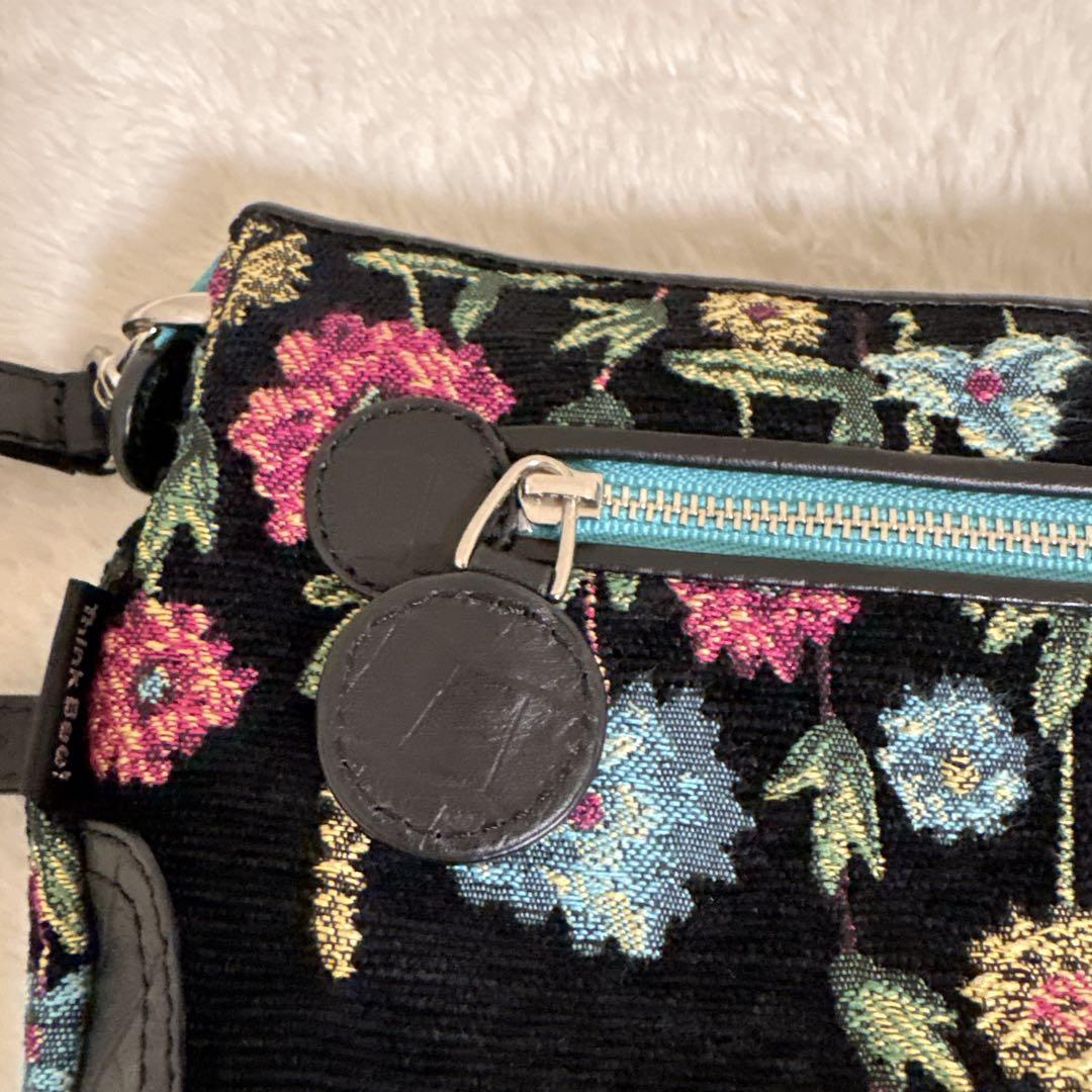 Think Bee! スパンコール フラージェビーズ ショルダーバッグ 刺繍