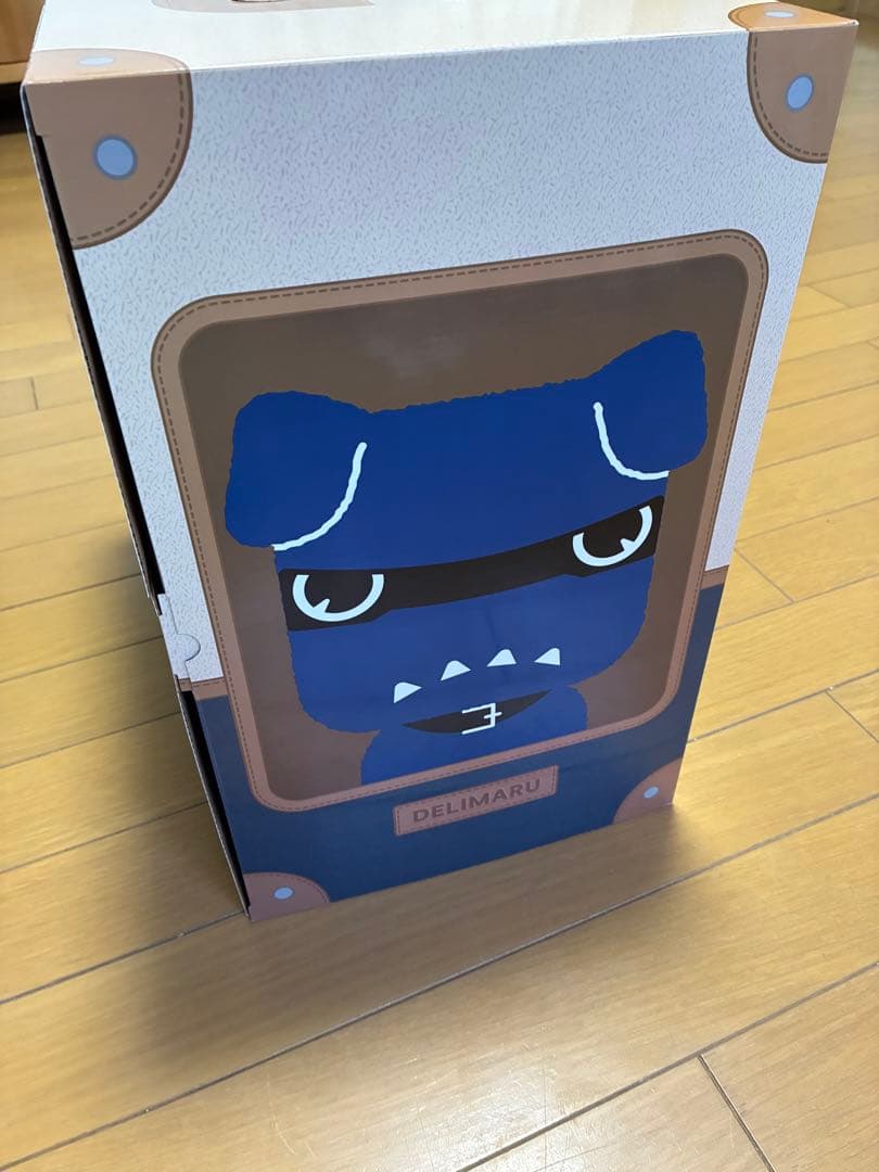 デリ丸　特大ぬいぐるみ　デニムブルー　デリカミニ　新品未使用品