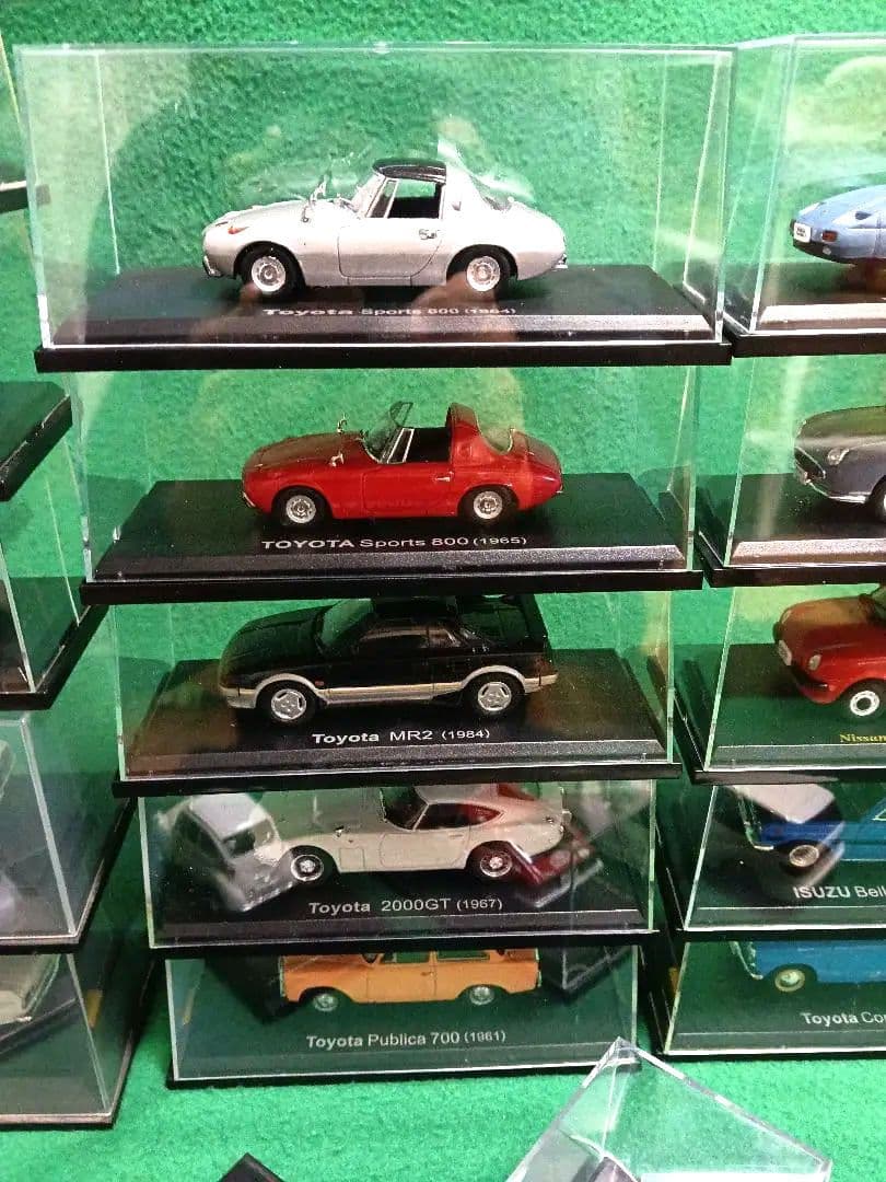 ミニカーコレクション 1/43スケール19台セット。