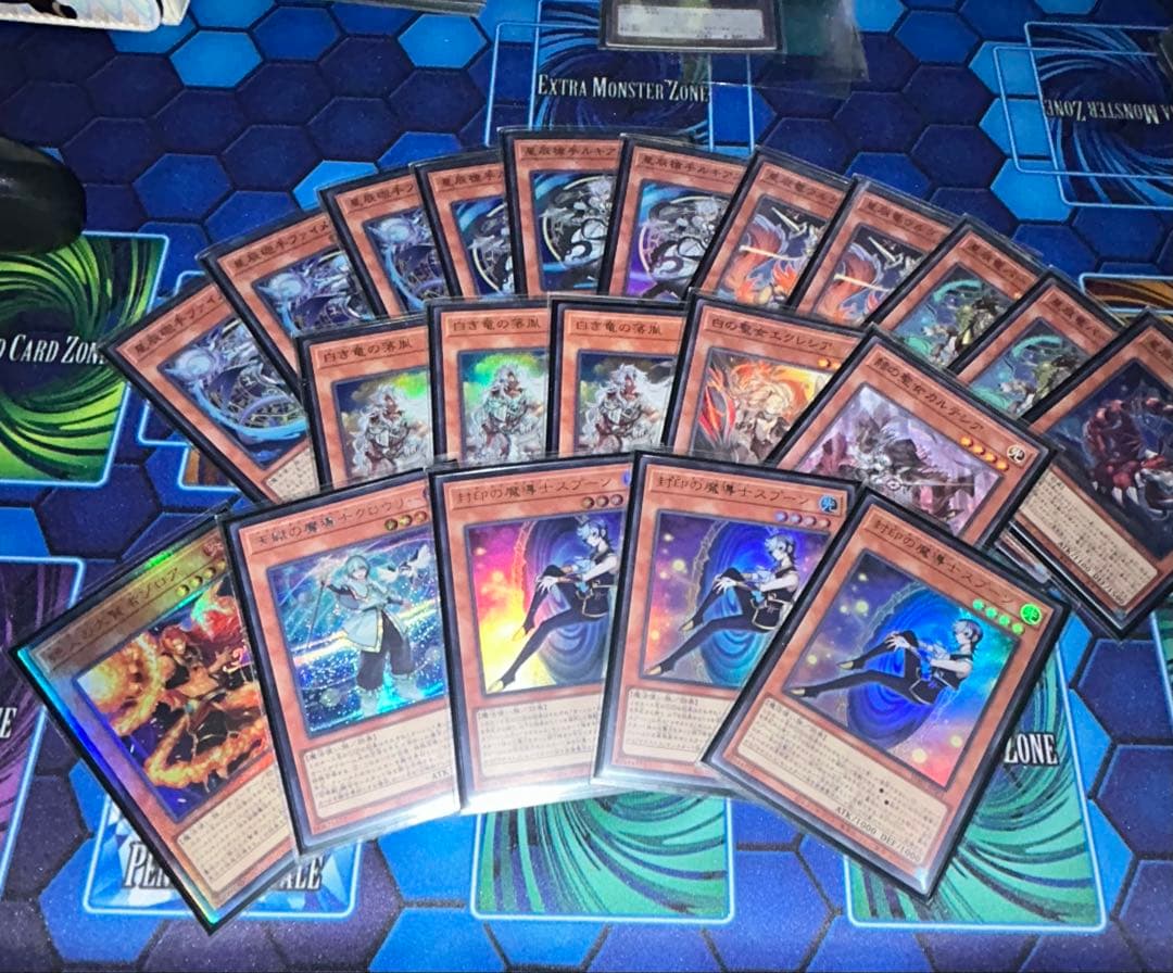 ドラゴンテイル アルザリオン　白き竜の落胤　等　 烙印　マギストス　デッキパーツ