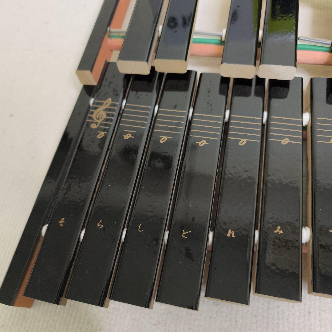 美品 YAMAHA ヤマハ 卓上木琴 No.185 楽器 木琴 30音