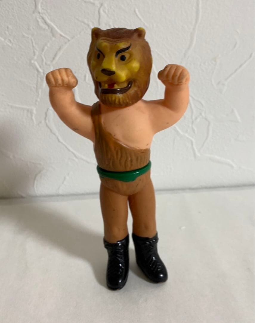 ⚠️レア　タイガーマスク　ライオンマン　ミニソフビ　中嶋製作所