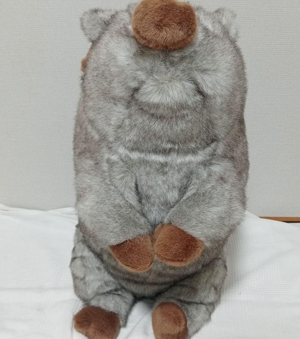 極美品 トイザラス Animal Alley グレー 豚 ぬいぐるみ特大 リアル