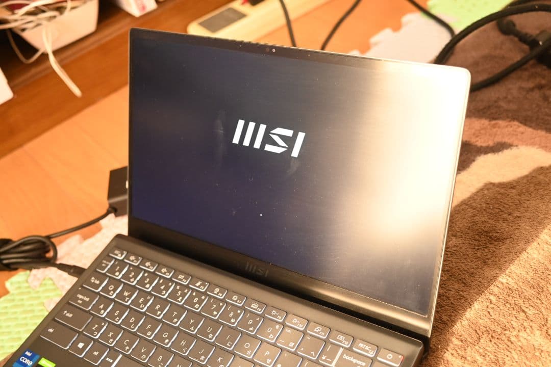 MSi ノートパソコン　i7-1185G7　16GB GTX1650