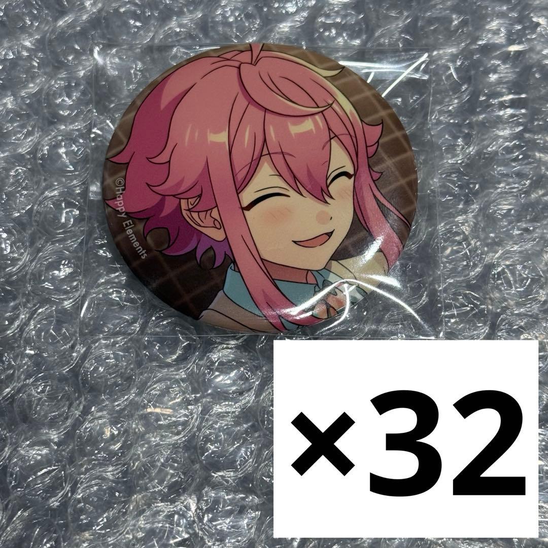 缶バッジ　casual 桃李