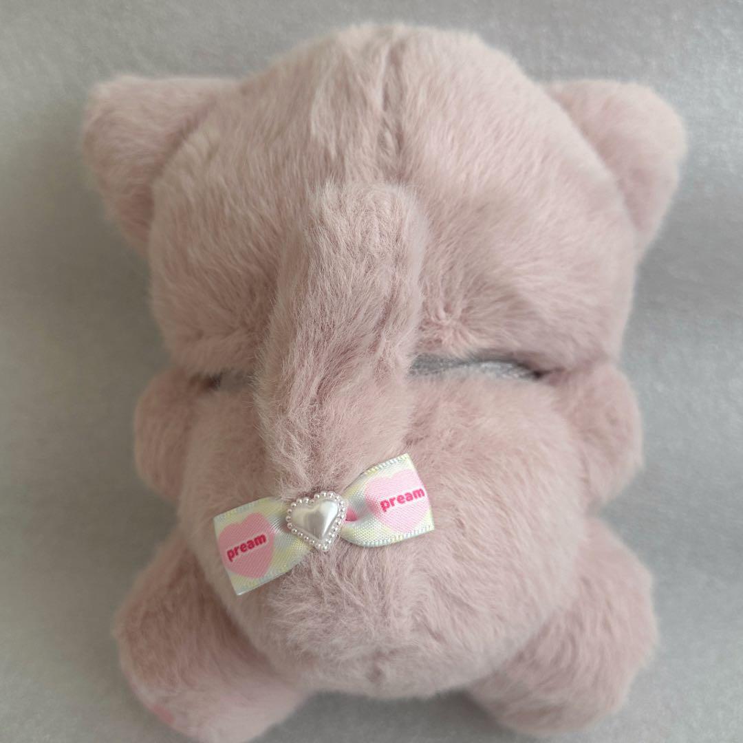 pream サンリオ 作家 テディベア ハンドメンド ぬいぐるみ 猫 羊毛