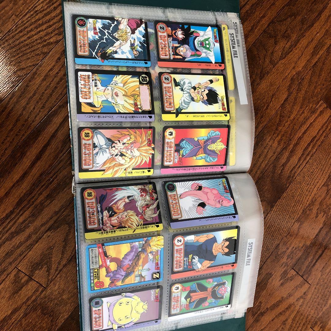 ドラゴンボールカードダスとファイルセット
