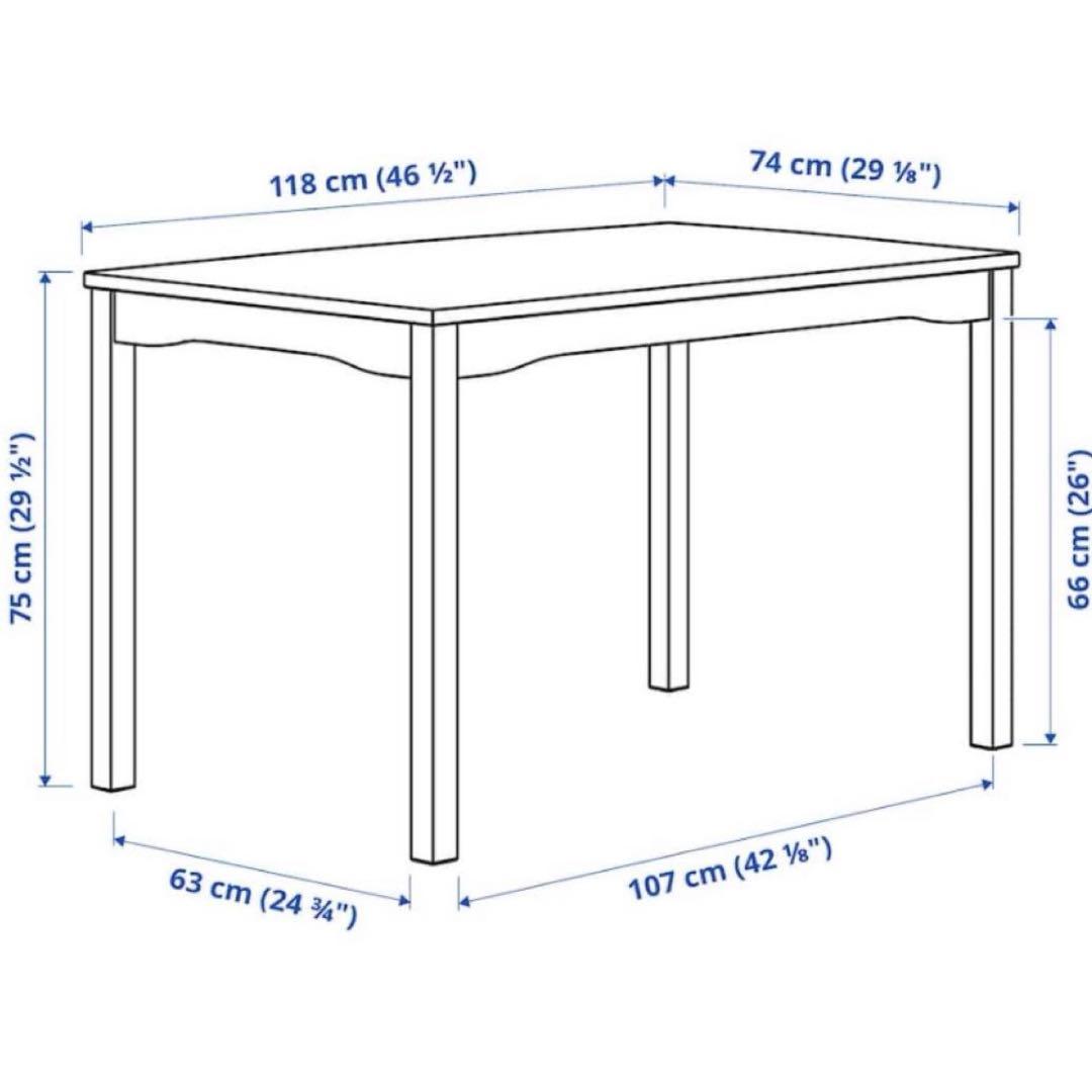 【引取限定】IKEA（イケア）JOKKMOKK ヨックモック ダイニングセット