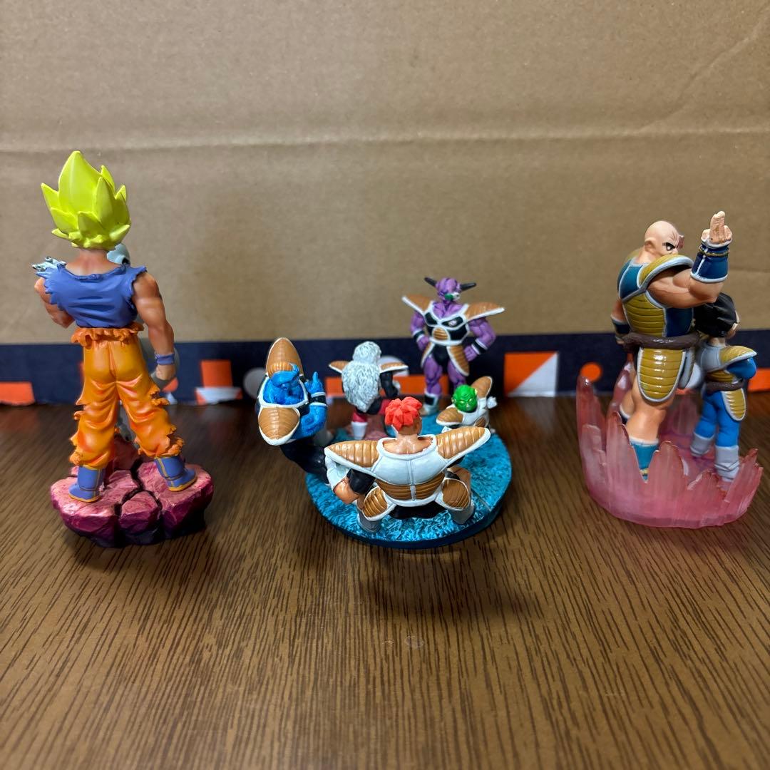 ドラゴンボールカプセルネオフィギュア ギニュー特戦隊 ベジータナッパ等3体セット