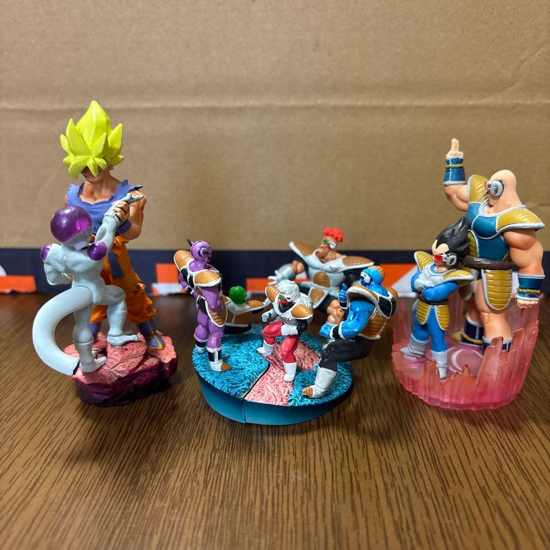 ドラゴンボールカプセルネオフィギュア ギニュー特戦隊 ベジータナッパ等3体セット
