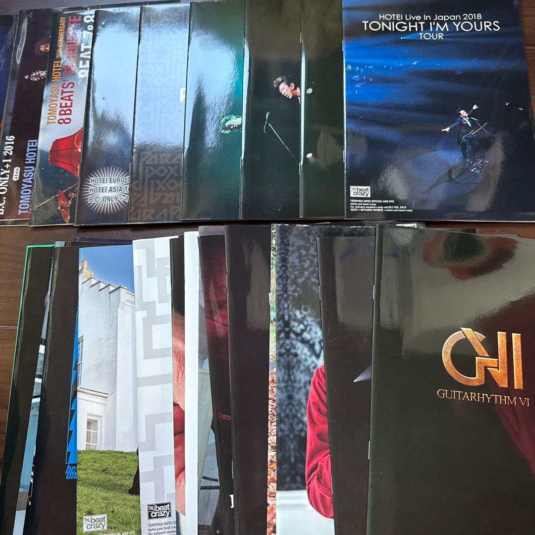 布袋寅泰 ファンクラブ会報044〜最新号072まで、合計29冊