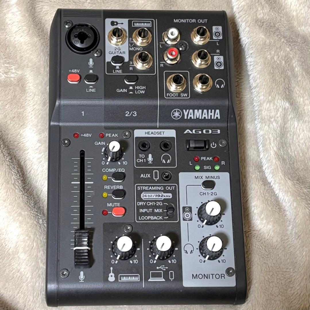 【お値下げ可】YAMAHA AG03 MK2 インターフェース