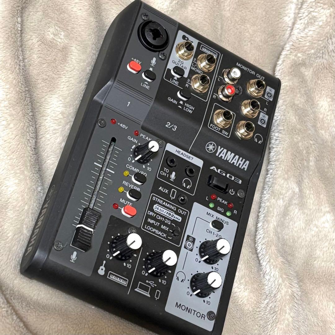 【お値下げ可】YAMAHA AG03 MK2 インターフェース
