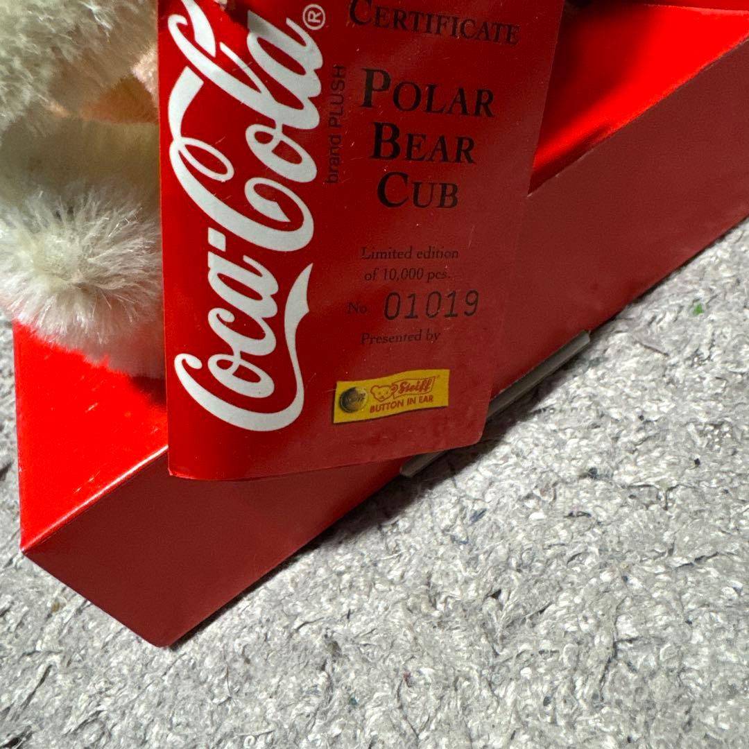 Coca-Cola Steiff ぬいぐるみ