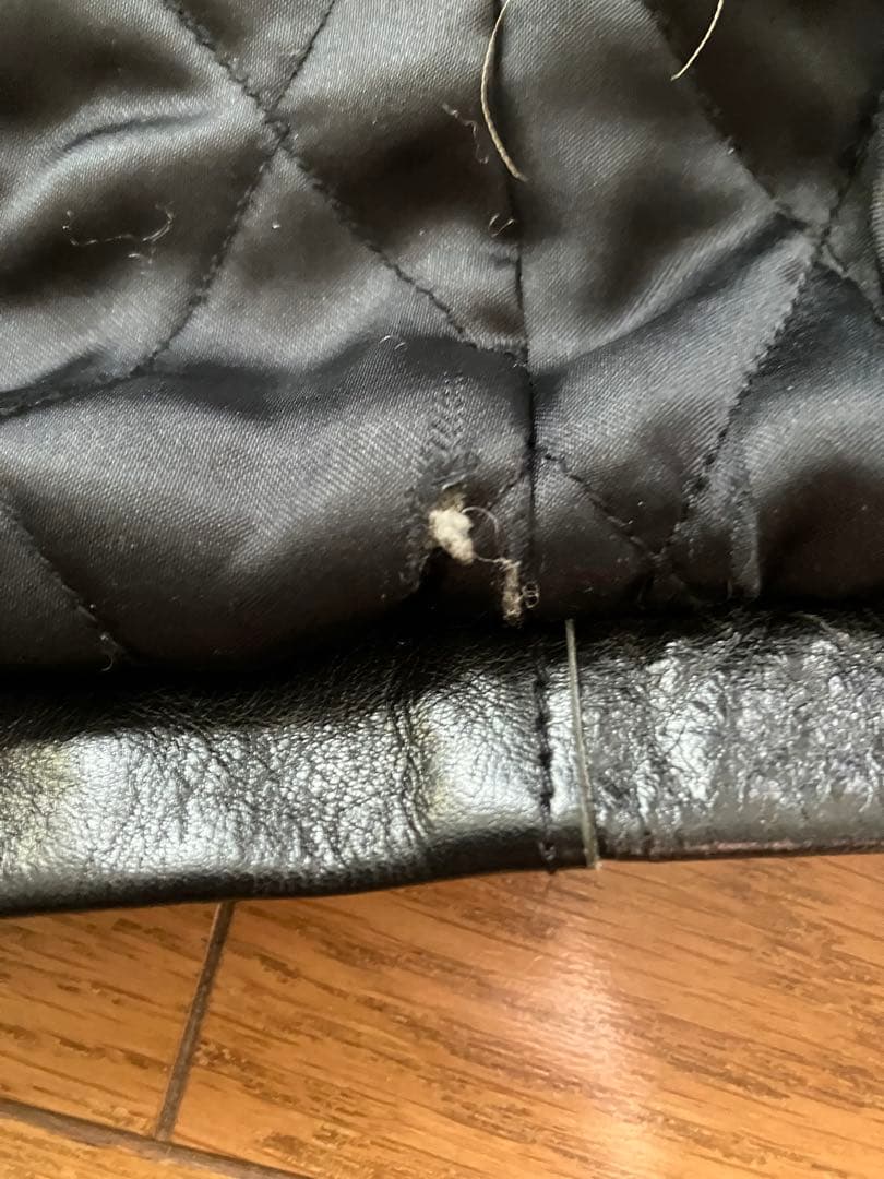 old gap レザージャケット　野村訓一同タイプ