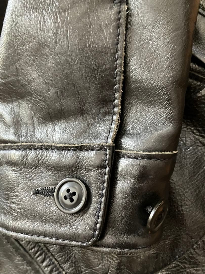 old gap レザージャケット　野村訓一同タイプ